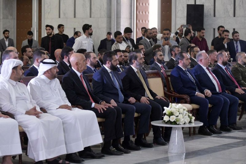 وزارة الطاقة توقع اتفاقيات كبيرة بحضور الشرع