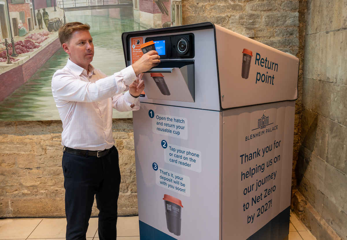 How Mastercard Helped Blenheim Palace Cut Costs with Reusable Cups