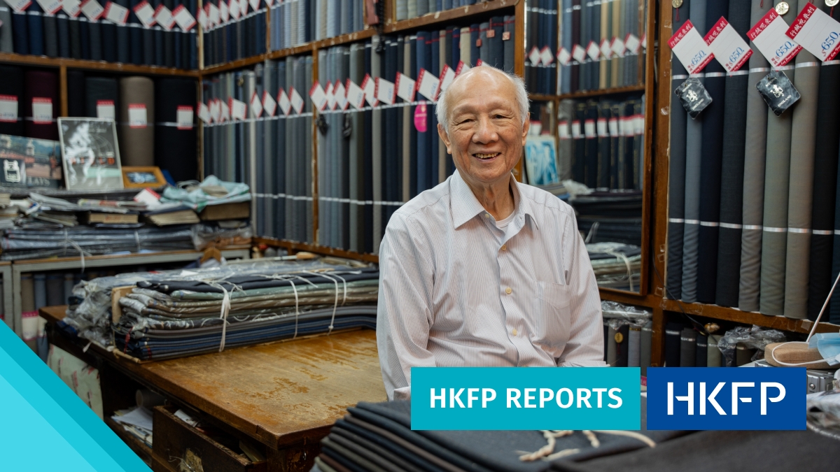 Hong Kong's elderly fabric shop owners face uncertain future as historic Western Market slated for renovation