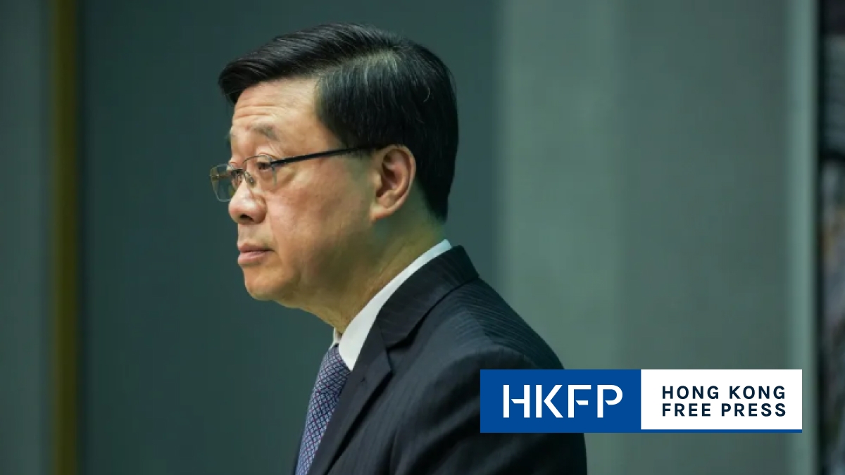 Hong Kong's John Lee compares city's int'l trade drive to attracting women