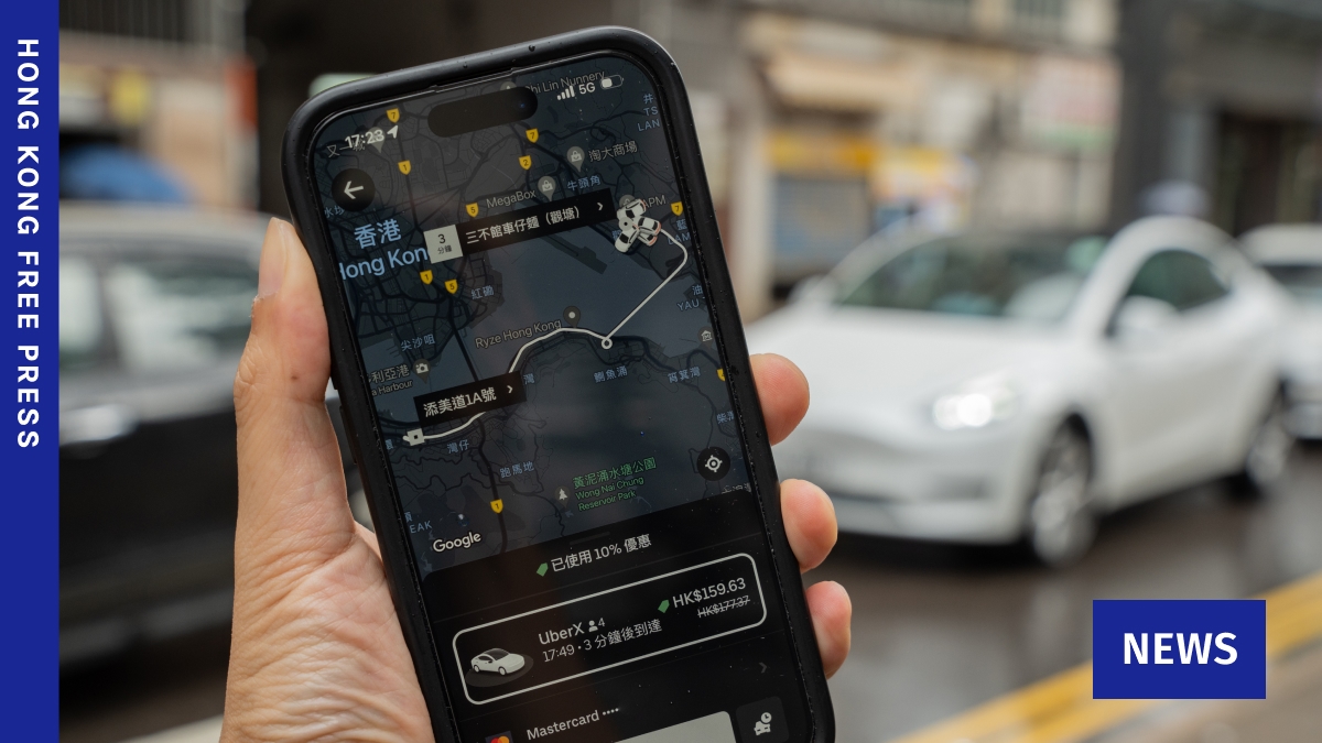Hong Kong gov't proposes cap on e-hailing cars, but no limit specified yet