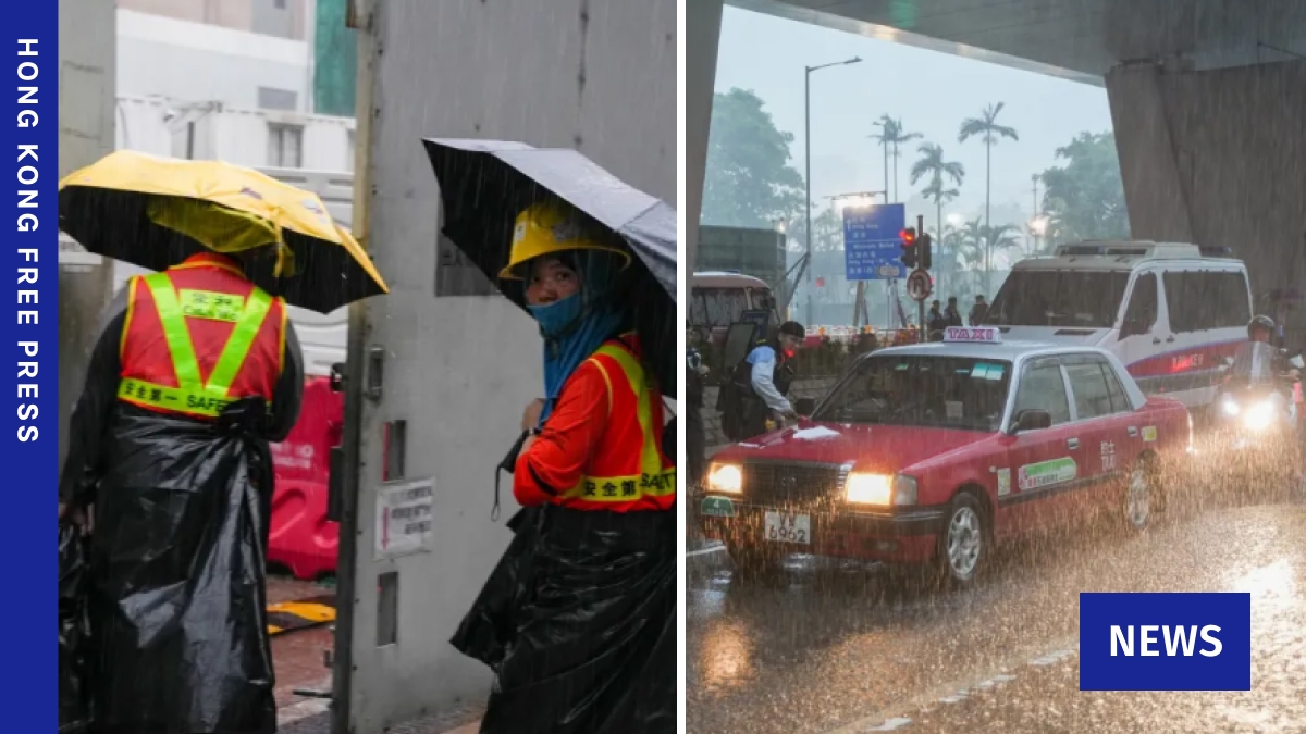 Tropical Cyclone Podul: Schools cancelled as black rain signal hoisted, residents urged to stay indoors