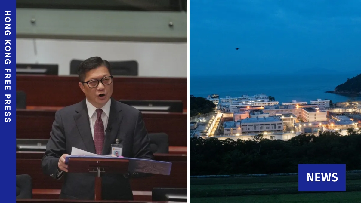 Hong Kong security chief defends tightened prison rules, citing need to safeguard nat. security