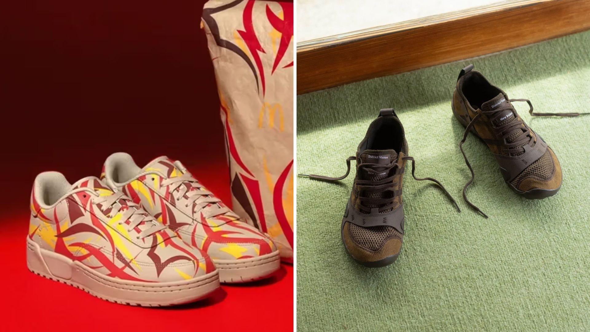 2 Drops From CLOT x McDonald's & District Vision x New Balance Spice Up Your Sneaker Game