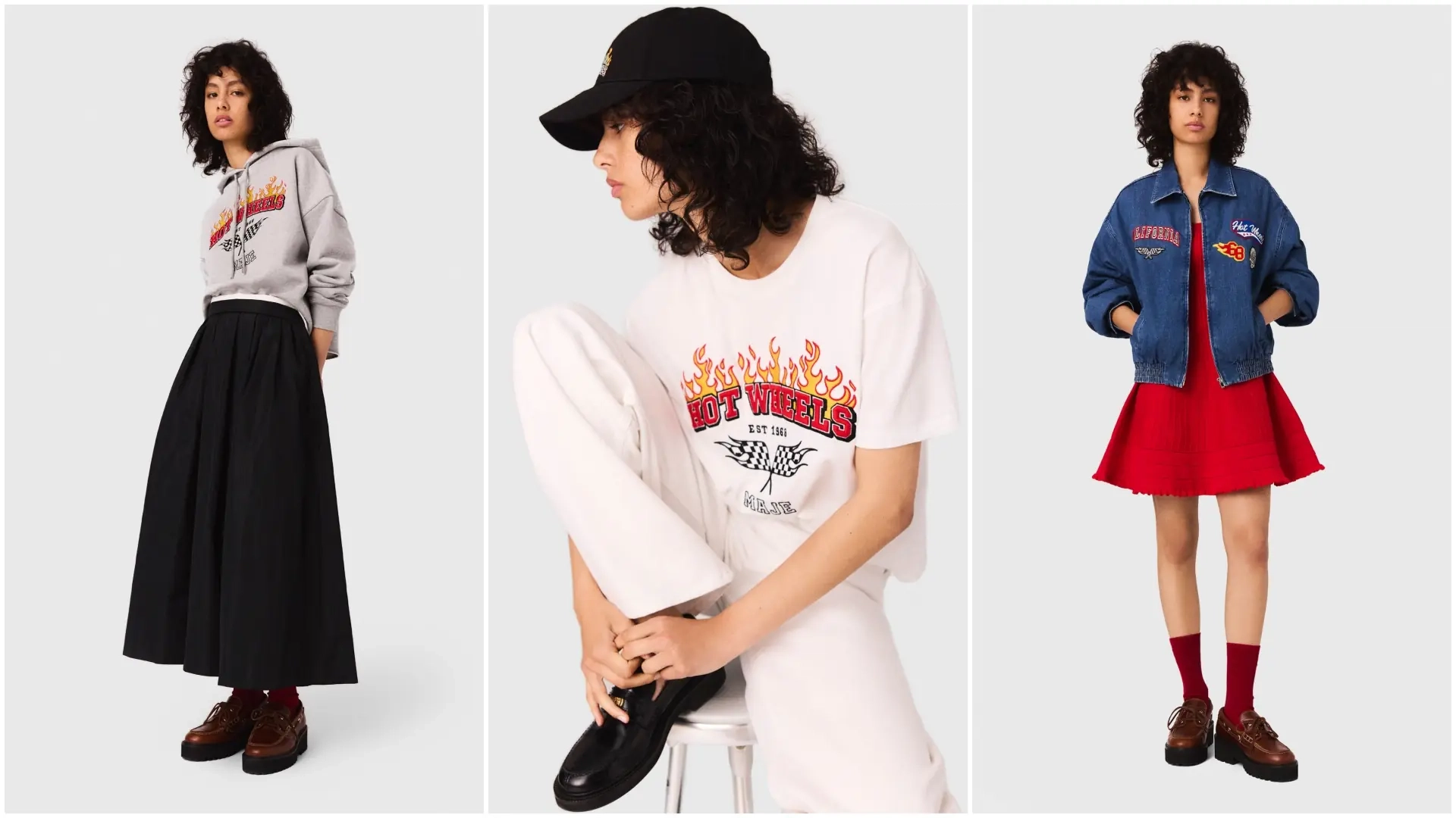 Hitch A Ride With The Hot Wheels™ x Maje Spring/Summer 2025 Collection!