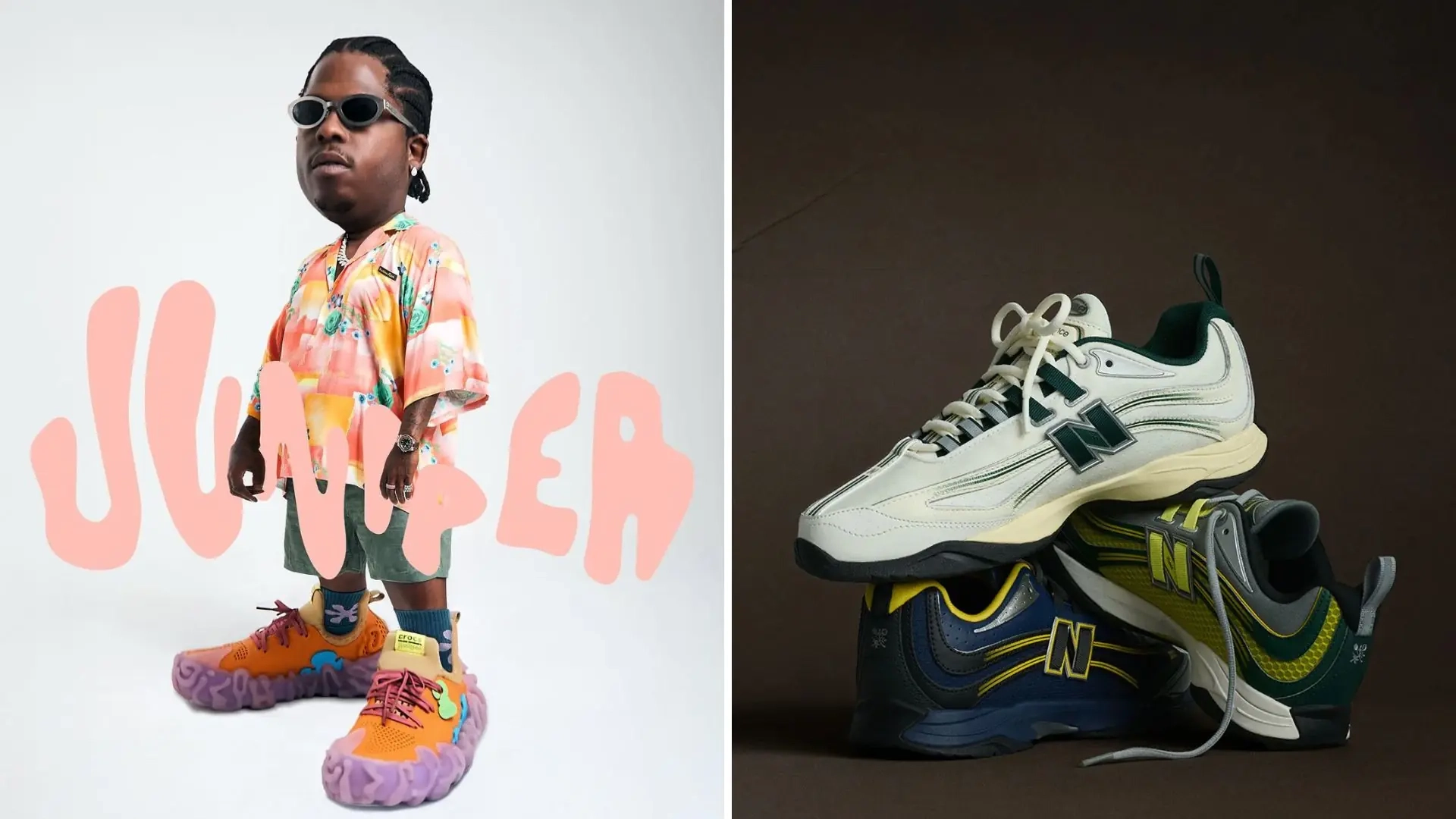 2 Sneaker Drops From Bembury x Crocs & ALD x New Balance Bring Bold Colour & Retro Tech