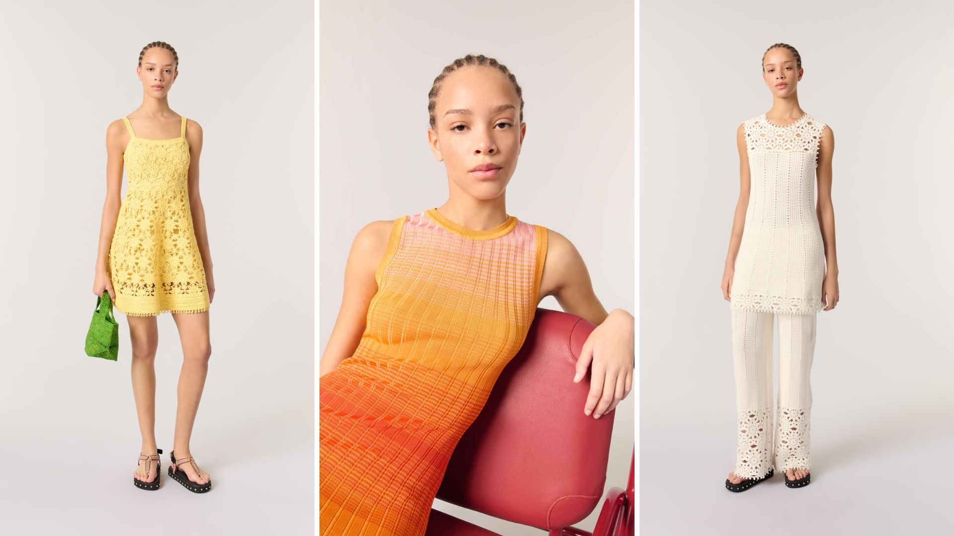 Maje's SS25 Capsule Collection Brings Cool Island Energy To Hot City Streets