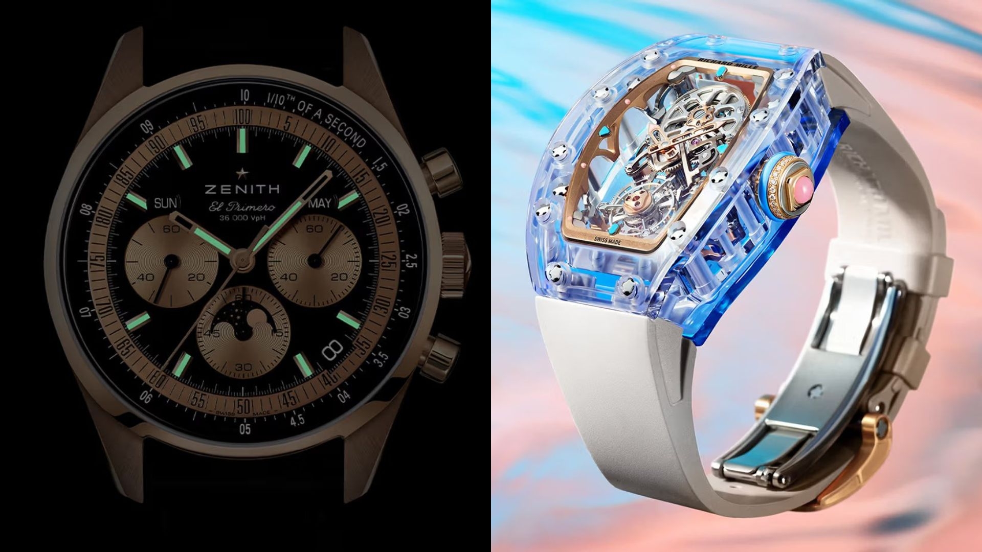 It's Bougie O'clock With These Exquisite New Drops From Zenith & Richard Mille!