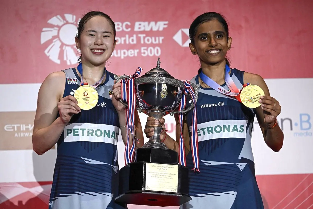 Pearly-Thinaah's Historic Win At The Thailand Open Ends Malaysia's 40-Year Wait