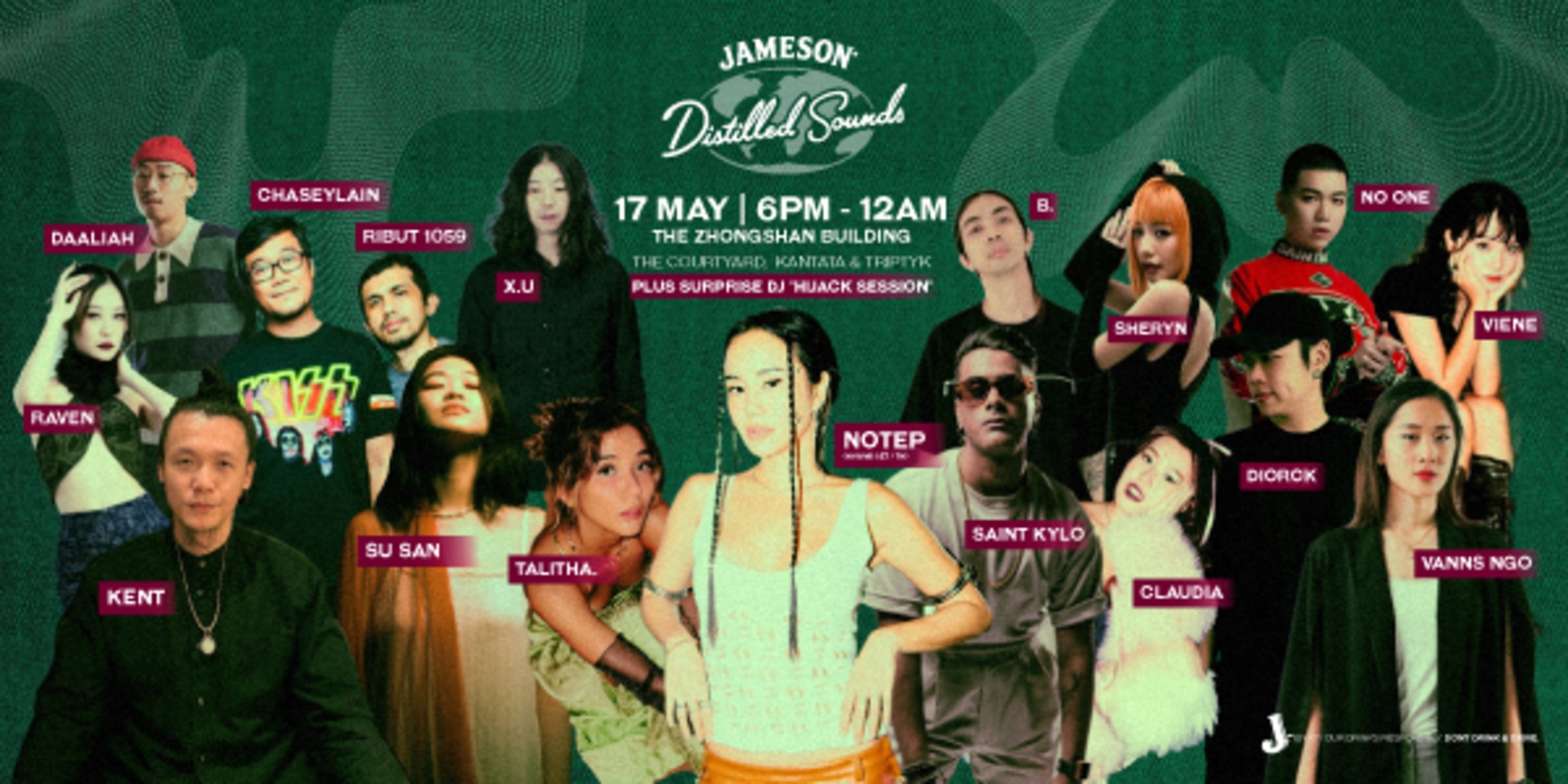 Get Ready For 'Jameson Distilled Sounds' At Zhongshan Building On 17th May. It's Gonna Be Next-Level!