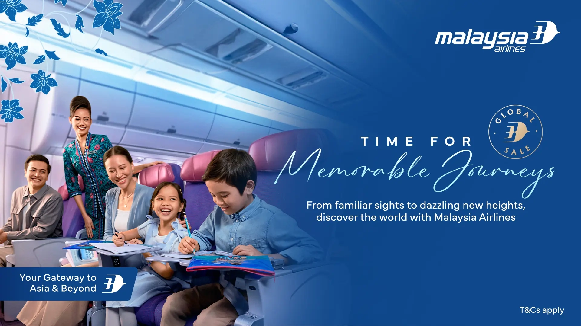 New Deals, More Perks: Malaysia Airlines Kicks Off 'Time For Memorable Journeys' Campaign