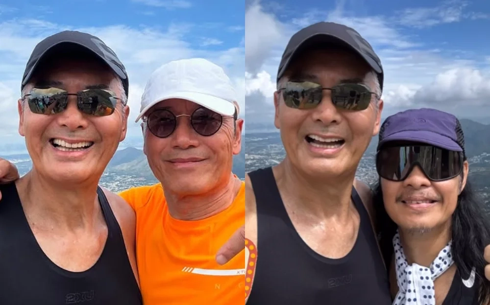HK Actor Chow Yun Fat Celebrates His 70th Birthday With A Run With Friends