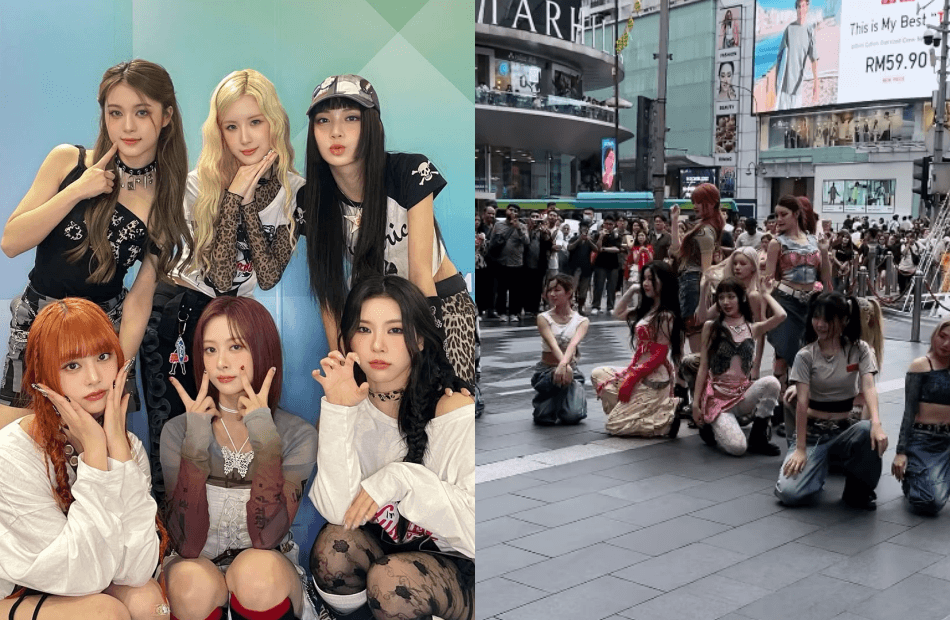 (Video) Korean-Taiwanese Girl Group GENBLUE Greets Fans & Stages Flash Mob At Pavilion KL