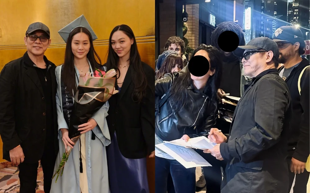 Jet Li Visits NY For Daughter's Graduation; Gets Surrounded By Fans In Front Of Hotel