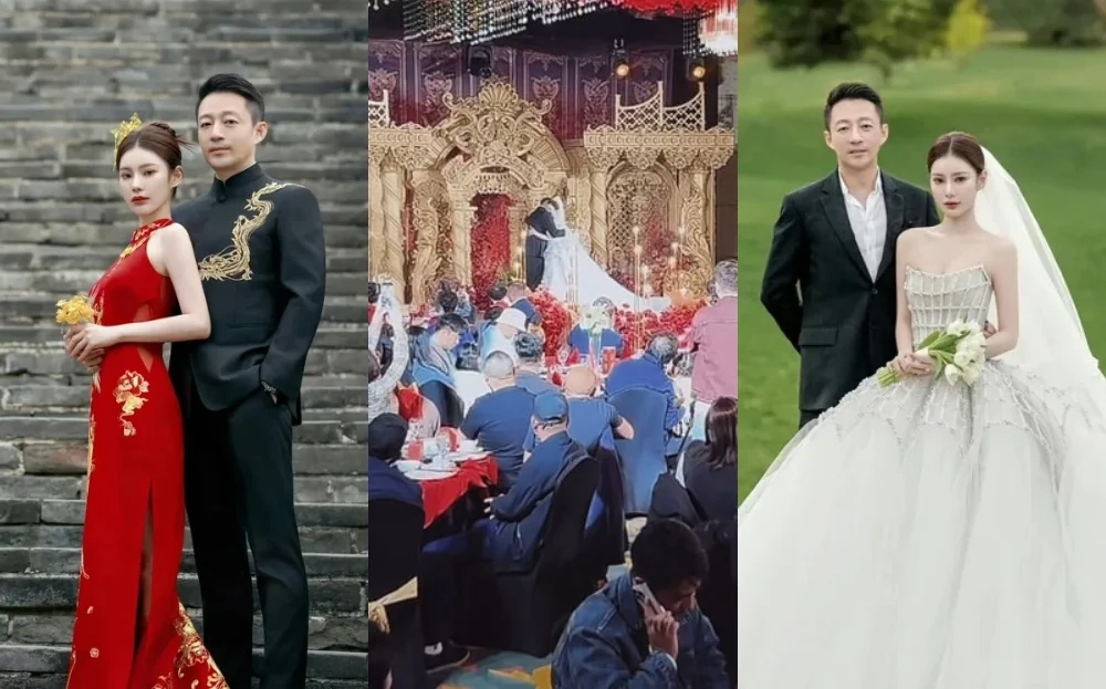 (Photos) Barbie Hsu's Ex-Husband Wang Xiaofei Remarries In A Lavish Wedding Ceremony