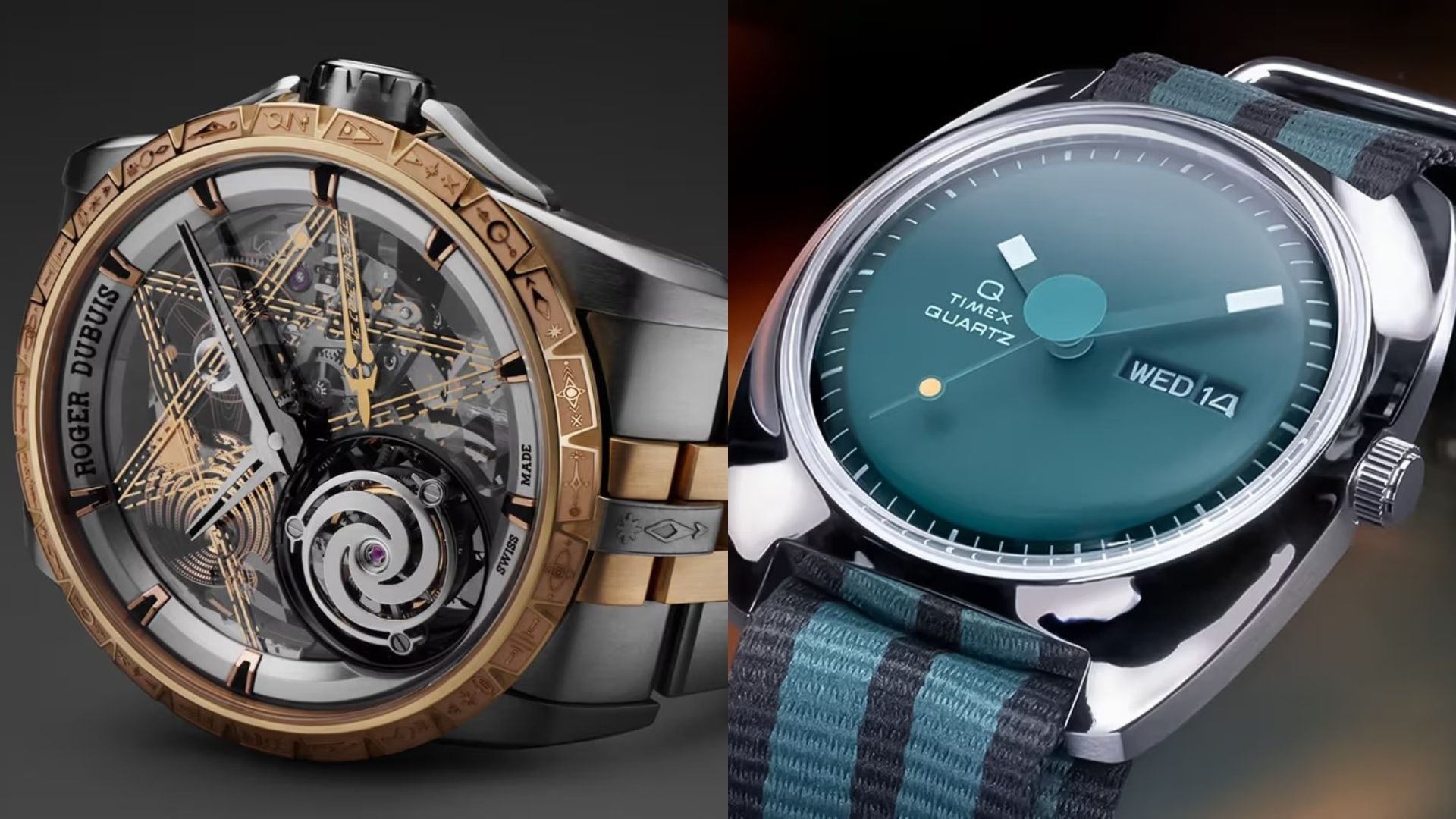 Bold & Loud To Simple & Quiet: 2 Epic New Drops From Roger Dubuis & Timex