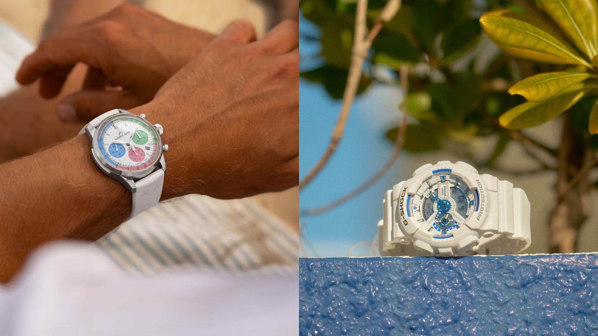 NORQAIN & G-SHOCK's Dope New Drops Are Giving Ice Cream & Ocean Vibes