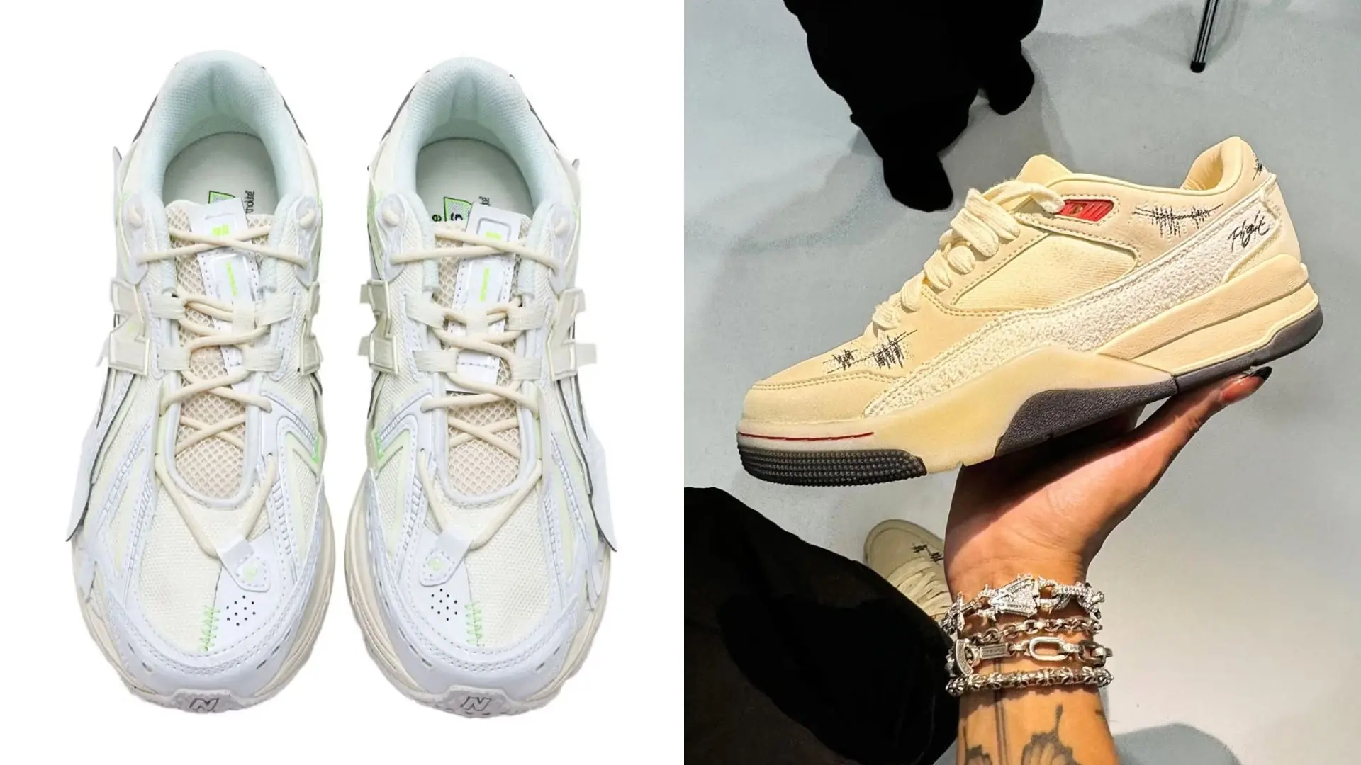 2 Bold Drops From New Balance & Who Decides War x Jordan Flight Court Bring Neon Heat & Creamy Cool