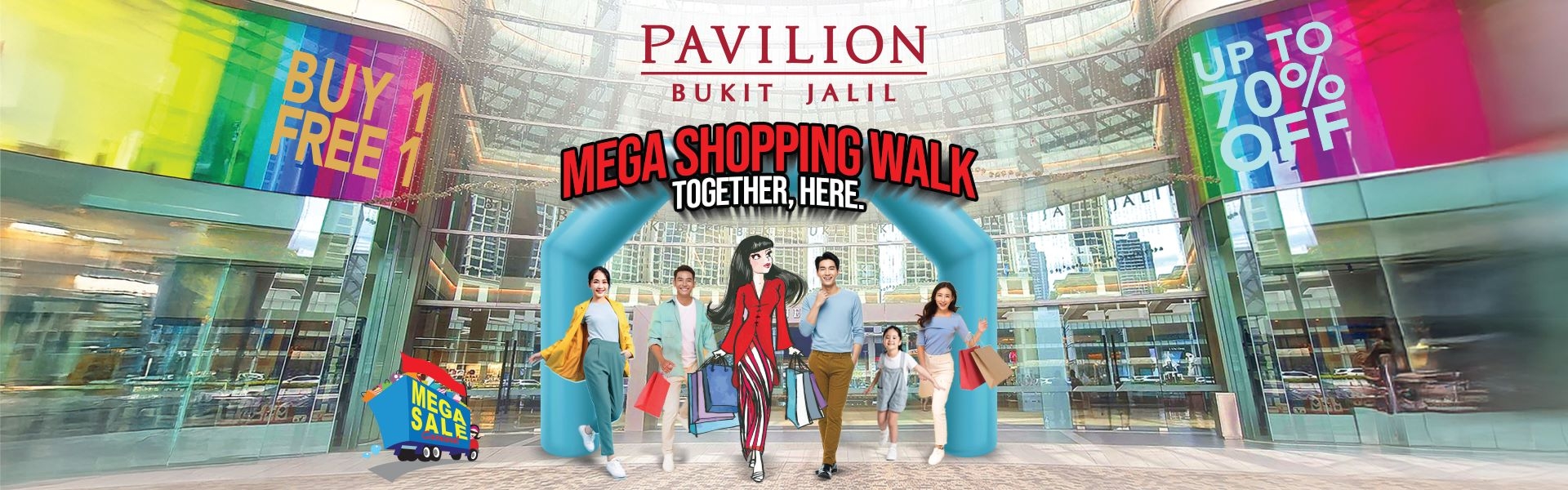Pavilion Bukit Jalil Launches 'Mega Shopping Walk'; RM250,000 In Prizes & A JAECOO J7 Up For Grabs!