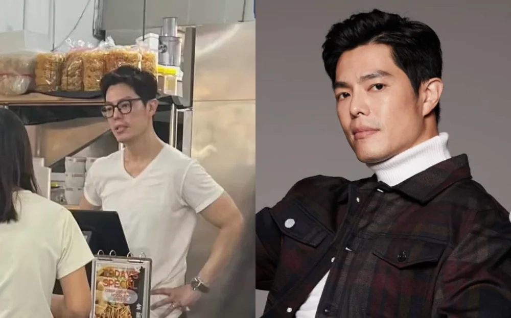 M'sian-Born Actor Zhang Yaodong Spotted Taking Shifts At Hawker Stall In Singapore