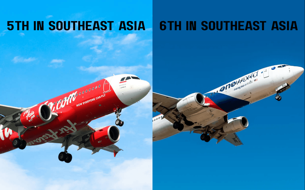 Netizens React To MAS & AirAsia In 'Most On-Time Airlines In SEA' Ranking