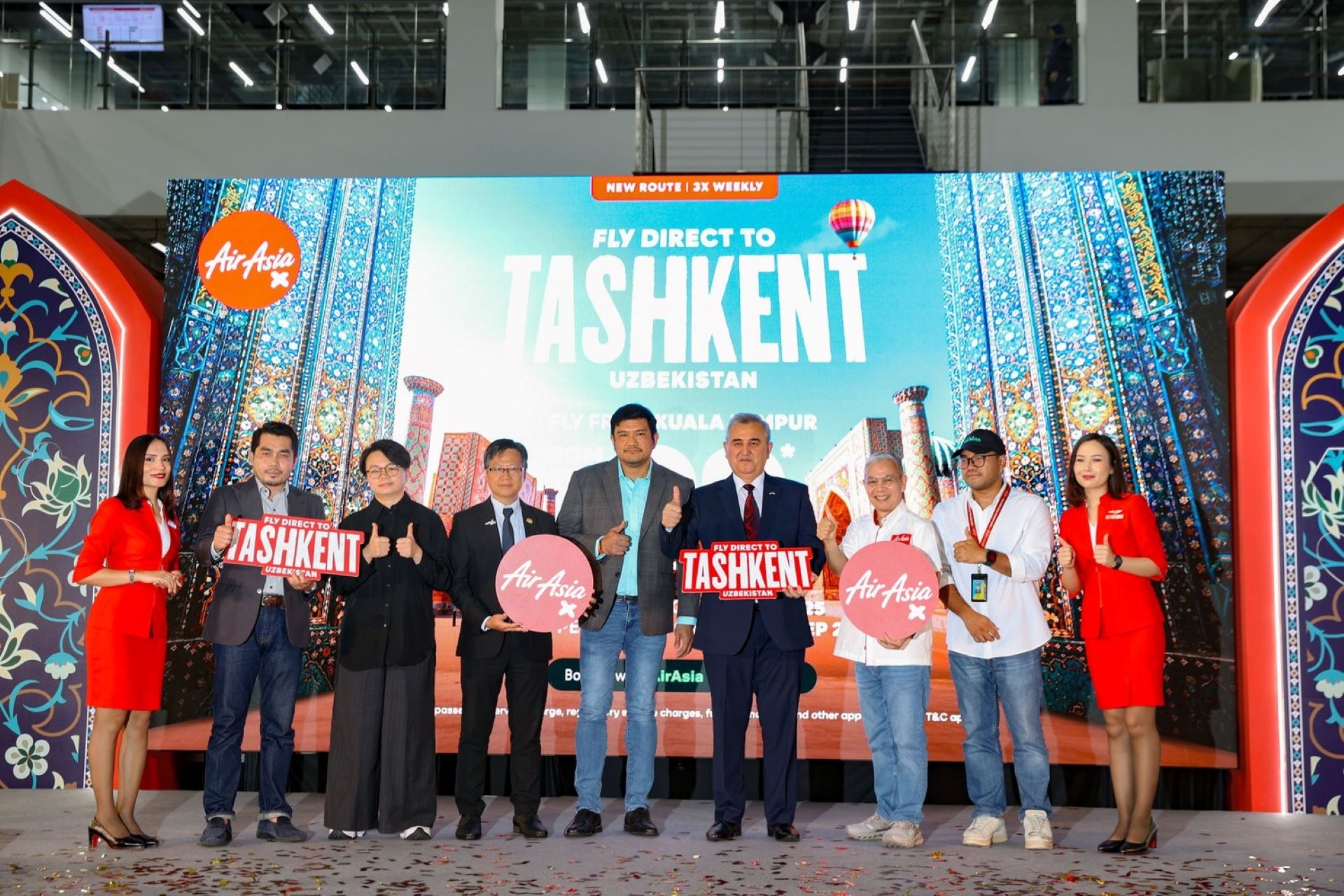 AirAsia X Goes Big On Central Asia With New Route To Magical Tashkent, Uzbekistan