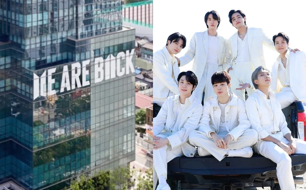 'We Are Back' Signs Spotted In Seoul Ahead Of BTS' Anniversary & Members' Military Discharge
