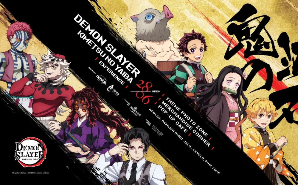 'Demon Slayer Experience' Pop-Up Cafe Coming To Malaysia This Month!