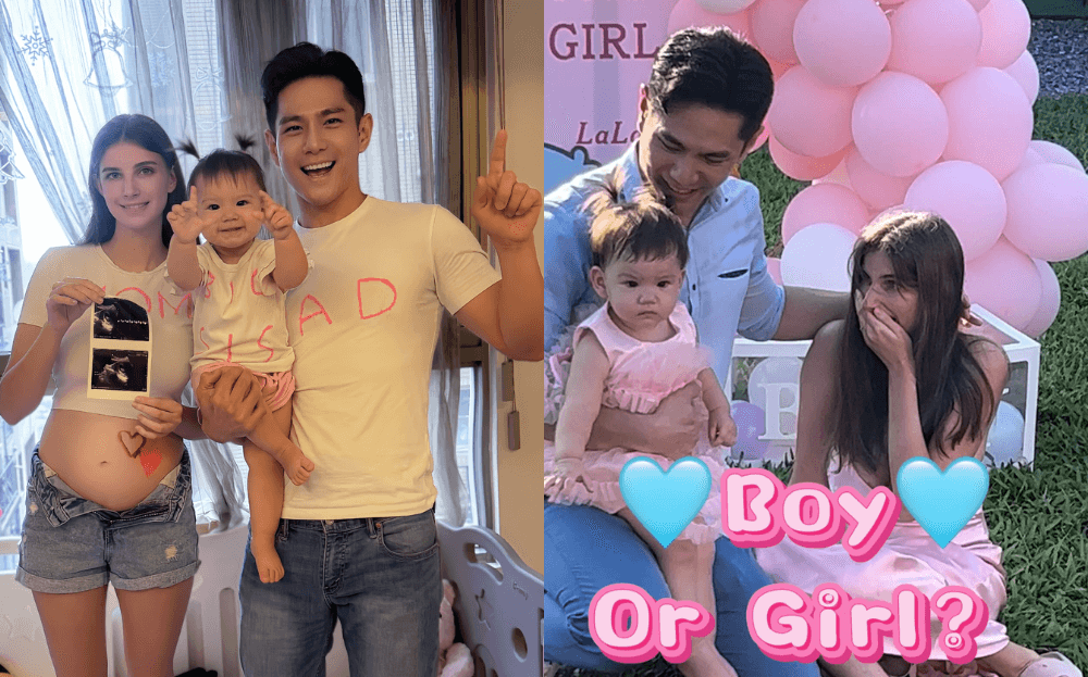 (Video) Malaysian-born Actor Hero Tai Reveals Gender Of Second Child With Wife Tatiana