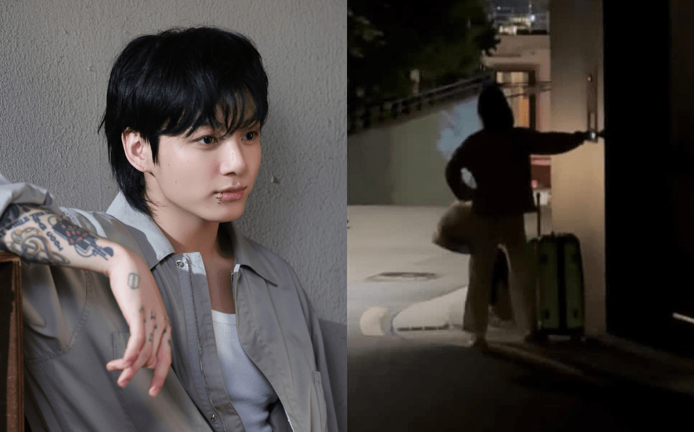 (Video) CCTV Footage Of Woman Trying To Enter Jungkook's Home Outrages ARMYs