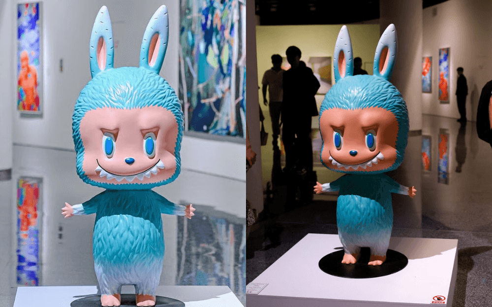 Rare Life-Size Mint Green Labubu Sold For Over RM700k In Recent Auction