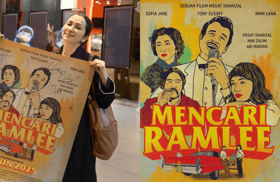 Actress Sofia Jane Questions GSC's Inconvenient Screening Time For 'Mencari Ramlee'