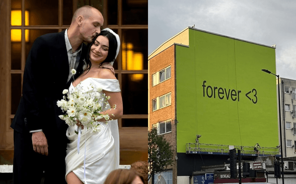 (Video) Charli XCX & The 1975's Drummer George Daniel Tie The Knot In Intimate Wedding