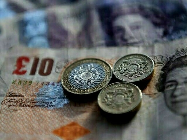 Pound finds some footing against dollar
