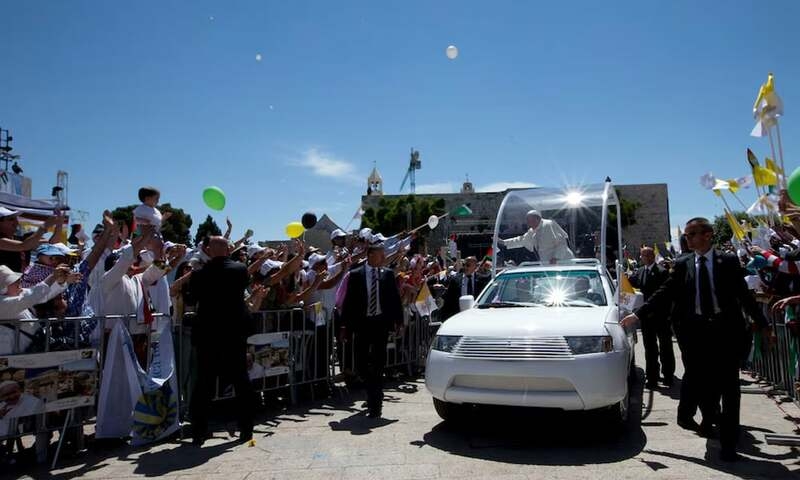 Pope's popemobile set to become health clinic for Gaza children