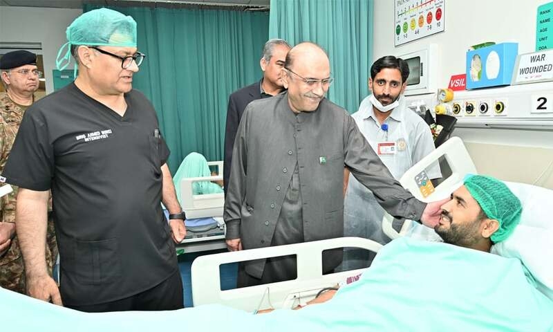 President visits CMH