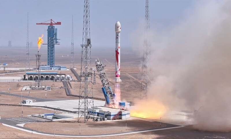 China's LandSpace launches improved methane-powered rocket