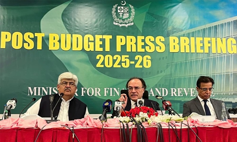 The post-budget govt press conference