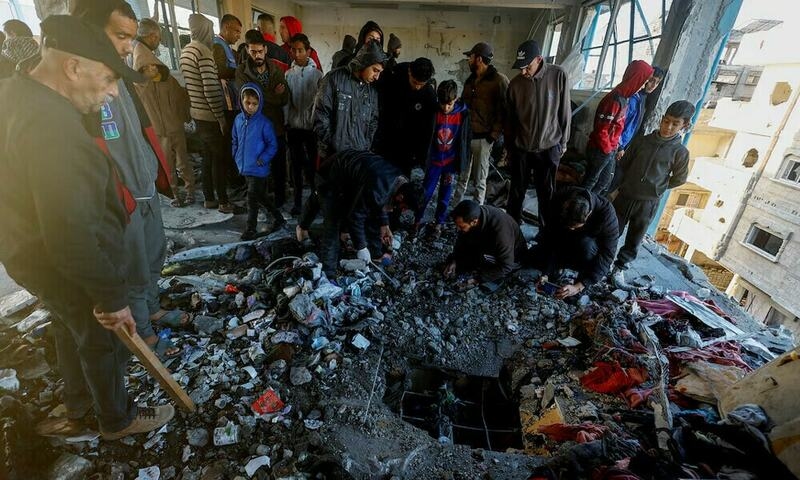 22 killed in Israeli strikes in Khan Yunis, Gaza