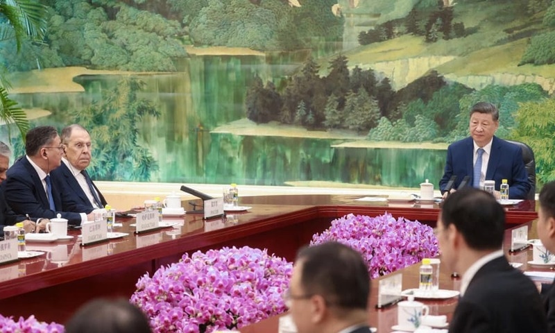 Xi vows greater support for Russia as meets Lavrov