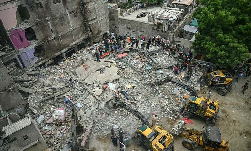 Karachi's urban landscape collapsing institutionally