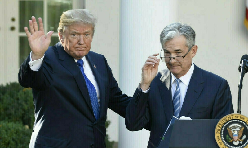 Trump says may allow lawsuit against Fed chair over renovations