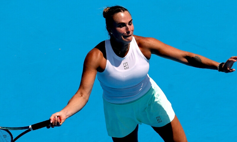 Sabalenka and Gauff crash out in Cincinnati as Alcaraz survives to reach semis