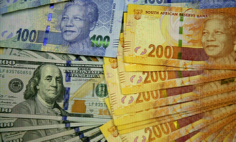 South African rand weaker as markets eye Fed symposium, local inflation print