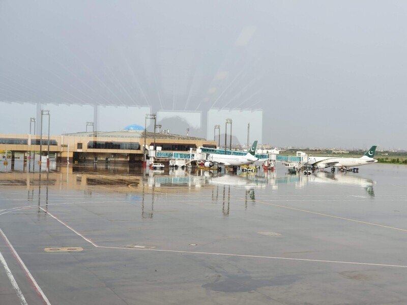 PIA flights disrupted amid torrential rains in Karachi