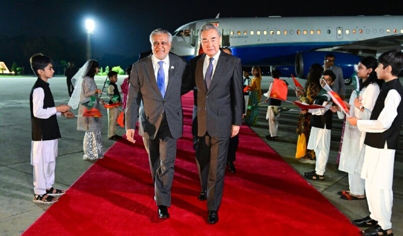Chinese FM Wang Yi arrives in Islamabad for three-day visit