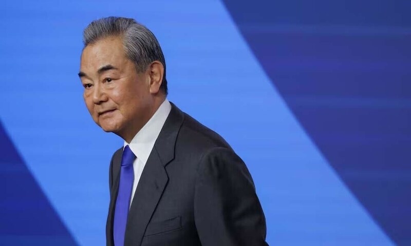 Wang arrives