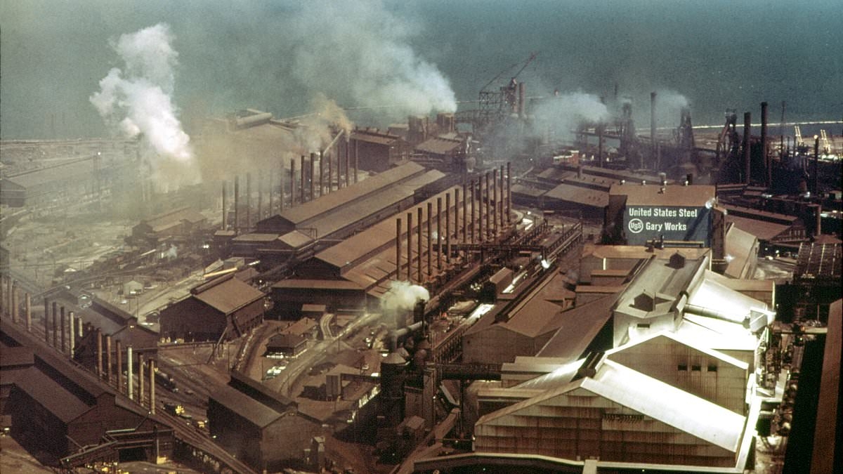 Inside the deserted steel town where 10,000 buildings sit abandoned