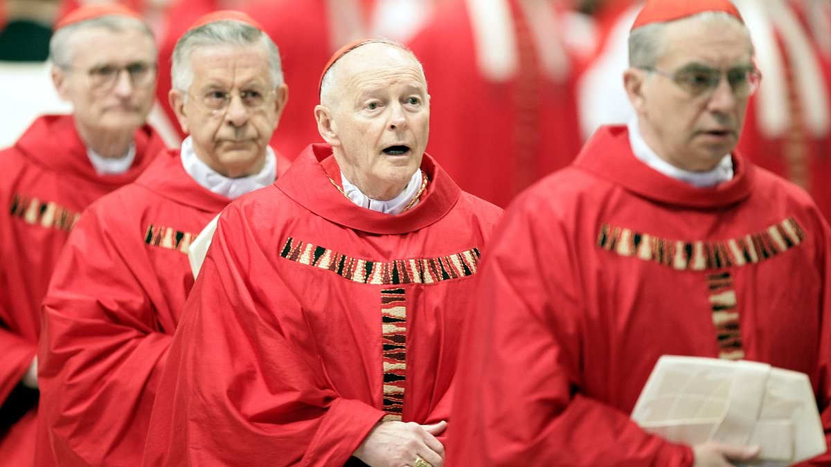 Now for the world's most secretive vote with 120 cardinals locked away for the legendary Conclave
