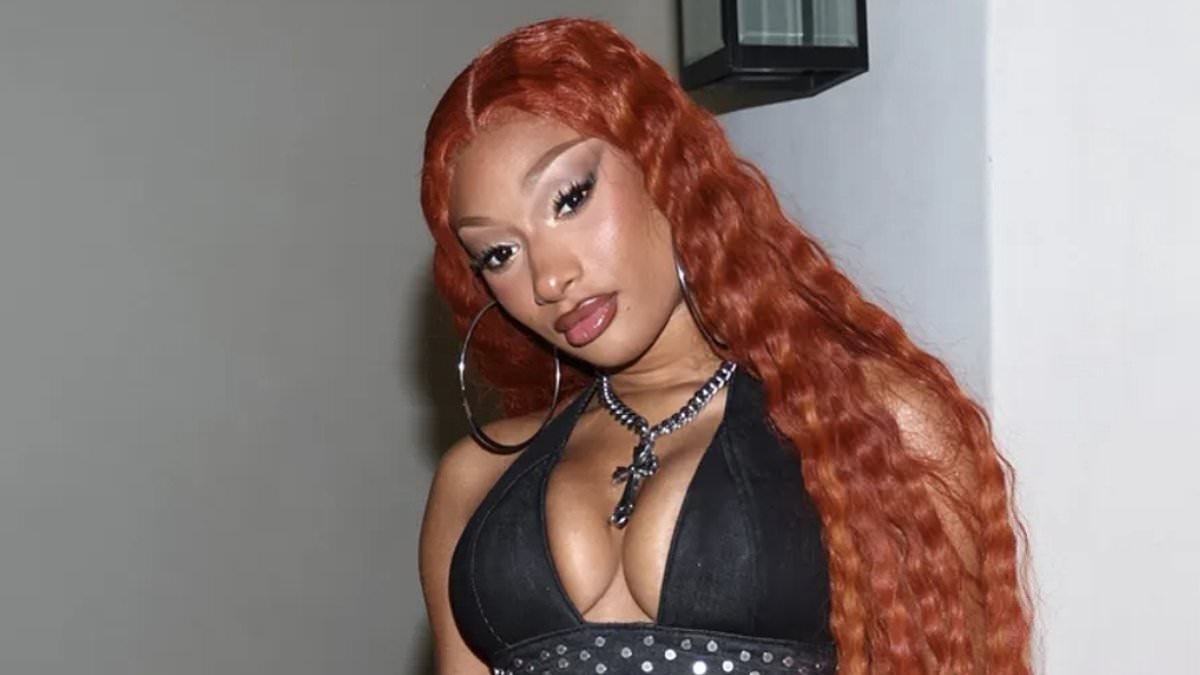 Megan Thee Stallion parties with Justin Bieber as she shows off her assets in sizzling Coachella week two look